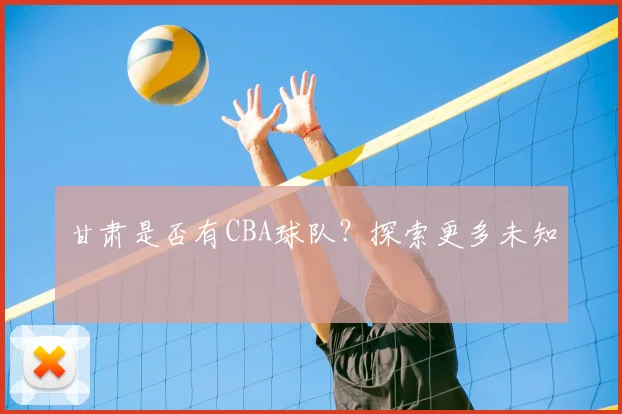 甘肃是否有CBA球队？探索更多未知
